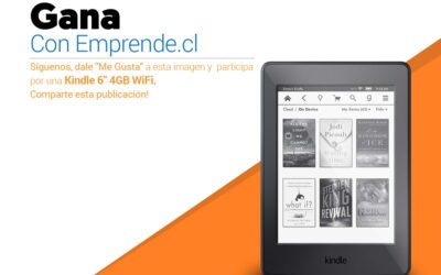 Concursa con Emprende.cl y gana una espectacular Kindle 6″