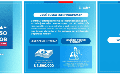 «Impulso Emprendedor» para Antofagasta, Valparaíso y Biobío