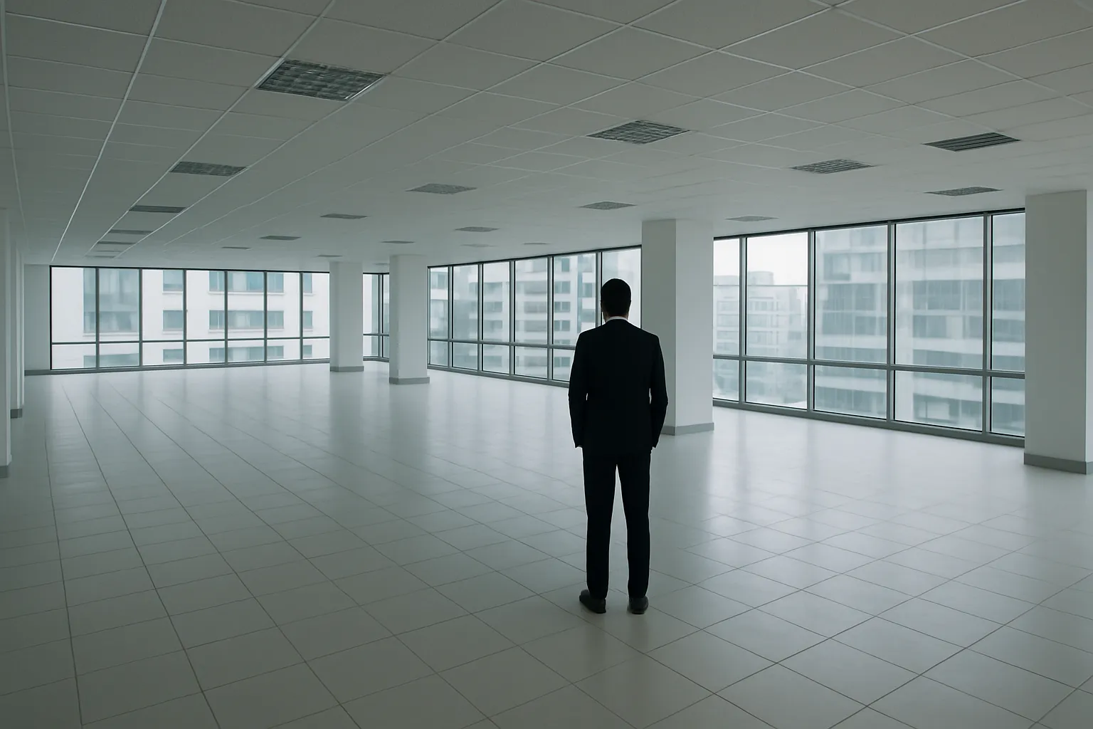 El mercado de oficinas sigue estancado: Bajos arriendos y alta vacancia 