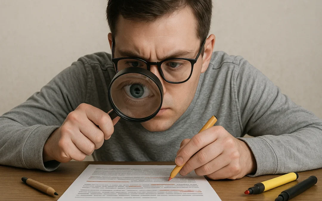 Evita problemas con tu escritura pública realizando (y revisando) un borrador