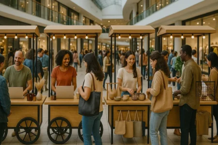 ¿Son las casas comerciales una competencia directa de los emprendedores?