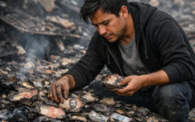 Billetes dañados por incendios: ¿Hay forma de recuperar el dinero?
